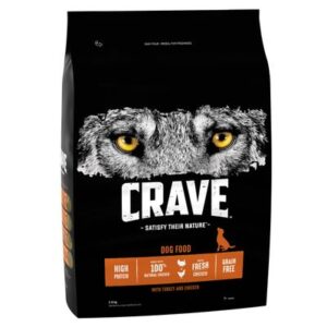 CRAVE Adult Turkey & Chicken Dry Dog Food