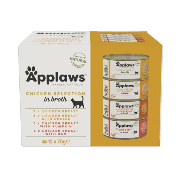 Applaws Adult Mixed Pack Cat Cans 70g - Image 5