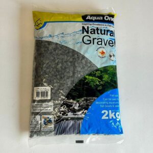 Aqua One Natural Gravel - Phantom Black - 2kg