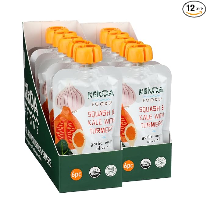 KEKOA FOOD BABY SQSH KALE TURM - Case of 6